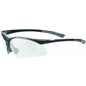 UVEX Sportstyle 223 Black/Grey/Clear Cyklistické okuliare