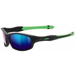 UVEX Sportstyle 507 Black Mat/Green/Mirror Green