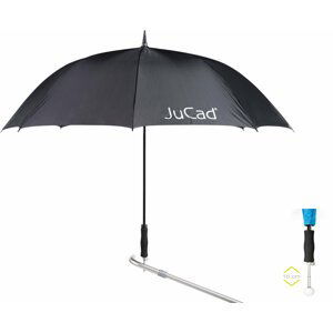 Jucad Telescopic Automatic Umbrella Black