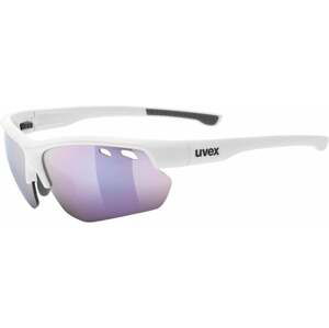 UVEX Sportstyle 115 White Mat/Clear/Orange/Pink