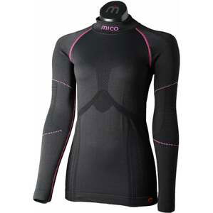 Mico Mock Neck Primaloft Base Layer Nero Fuchsia XS/S Dámske termoprádlo