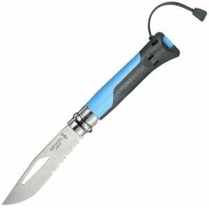 Opinel N°08 Stainless Steel Outdoor Plastic Blue Turistický nôž