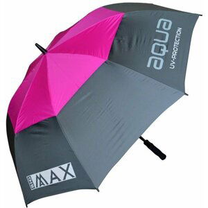 Big Max Aqua UV Umbrella Charcoal/Fuchsia