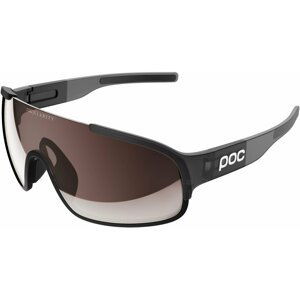 POC Crave Clarity Uranium Black Translucent/Grey/Brown Silver Mirror Cyklistické okuliare