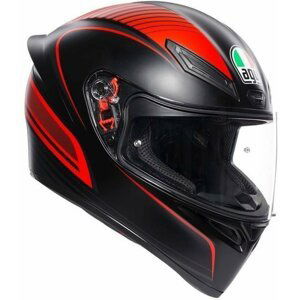 AGV K1 Warmup Matt Black/Red XS Prilba