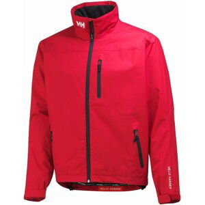 Helly Hansen Men's Crew Sailing Jacket Jachtárska bunda Red M