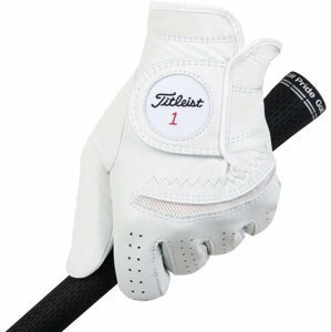 Titleist Permasoft Mens Golf Glove 2020 Left Hand for Right Handed Golfers White ML