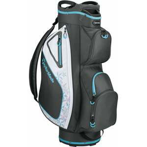 TaylorMade Kalea Grey/White/Blue Cart Bag