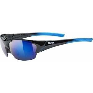 UVEX Blaze lll Black Blue/Mirror Blue Cyklistické okuliare