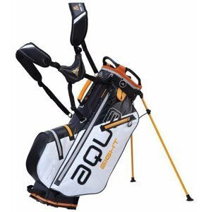 Big Max Aqua 8 White/Black/Orange Stand Bag