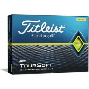 Titleist Tour Soft Golf Balls Yellow 2020