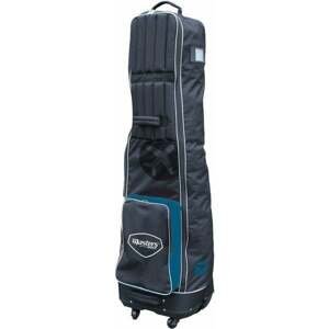 Masters Golf Deluxe 4 Wheeled Flight Cover Black/Blue