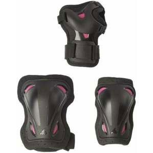 Rollerblade Skate Gear W 3 Pack Black/Raspberry L