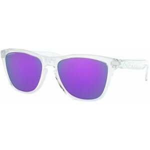 Oakley Frogskins 9013H755 Polished Clear/Prizm Violet Lifestyle okuliare