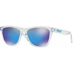 Oakley Frogskins 9013D0 Crystal Clear/Prizm Sapphire