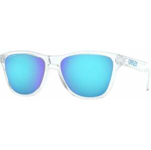 Oakley Frogskins XS 90061553 Polished Clear/Prizm Sapphire Lifestyle okuliare