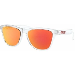 Oakley Frogskins XS 90061953 Polished Clear/Prizm Ruby