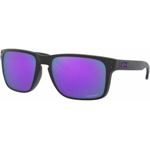 Oakley Holbrook XL 94172059 Matte Black/Prizm Violet XL Lifestyle okuliare