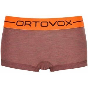 Ortovox 185 Rock 'N' Wool Hot Pants W Blush Blend S Dámske termoprádlo
