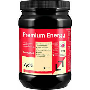 Kompava Premium Energy Jahoda-Limetka 390 g