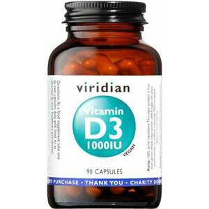 Viridian Vitamin D3 1000IU Kapsule