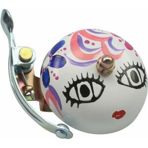 Crane Bell Handpainted Suzu Bell Mika-Chan White