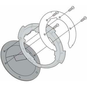 Givi BF01 Specific Flange for Fitting Tanklock, TanklockED Bags