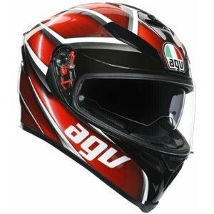 AGV K-5 S Tempest Black/Red M/L Prilba