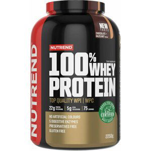 NUTREND 100% Whey Protein Čokoláda-Oriešky 2250 g