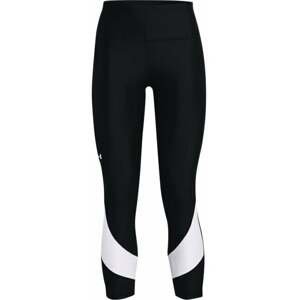 Under Armour HG Armour Taped Black/White/White L Fitness nohavice