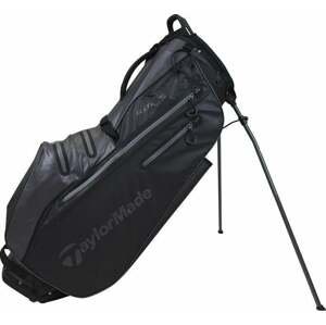 TaylorMade Flextech Waterproof Black/Charcoal Stand Bag