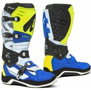 Forma Boots Pilot Yellow Fluo/White/Blue 44 Topánky