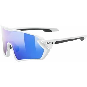 UVEX Sportstyle 231 White Mat/Mirror Blue Cyklistické okuliare