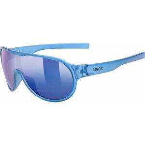 UVEX Sportstyle 512 Blue Transparent/Blue Mirrored Cyklistické okuliare