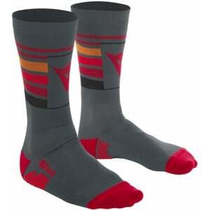 Dainese HG Hallerbos Dark Gray/Red S Cyklo ponožky