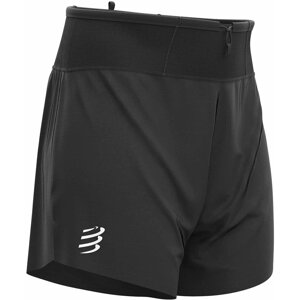 Compressport Trail Racing Short Black S Bežecké kraťasy