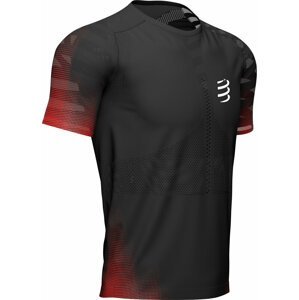 Compressport Racing SS T-Shirt Black S Bežecké tričko s krátkym rukávom