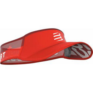 Compressport Visor Ultralight Red UNI Bežecká čiapka