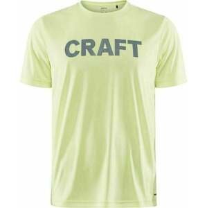 Craft CORE Charge Tee Giallo M Bežecké tričko s krátkym rukávom