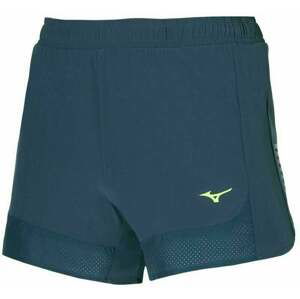 Mizuno Aero 4.5 Short Orion Blue XL Bežecké kraťasy