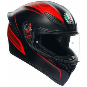 AGV K1 S Warmup Matt Black/Red M Prilba