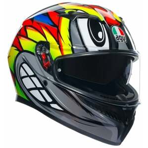 AGV K3 Grey/Yellow/Red XS Prilba