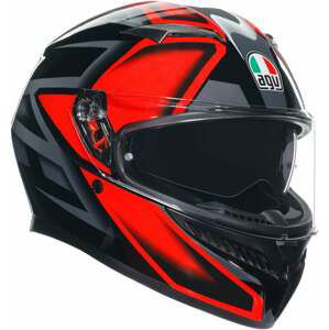 AGV K3 Compound Black/Red XL Prilba