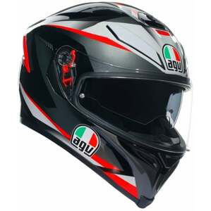 AGV K-5 S Plasma Black/Grey/Red XS Prilba