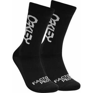 Oakley Factory Pilot MTB Socks Blackout M Cyklo ponožky