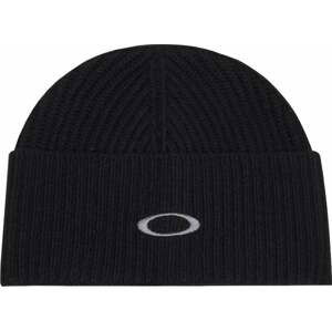 Oakley Ellipse Ribbed Beanie Blackout UNI Lyžiarska čiapka