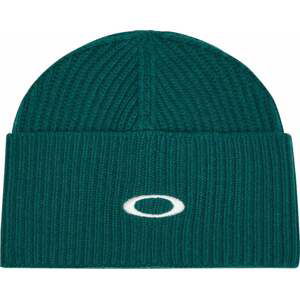 Oakley Ellipse Ribbed Beanie Hunter Green UNI Lyžiarska čiapka