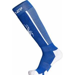 Spyder Mens Sweep Ski Socks Electric Blue L Lyžiarske ponožky