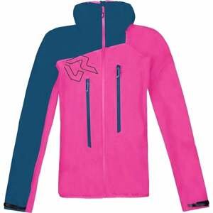 Rock Experience Mt Watkins 2.0 Hoodie Woman Jacket Super Pink/Moroccan Blue M Outdoorová bunda