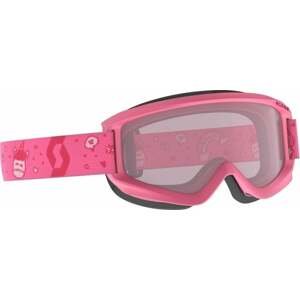 Scott Junior Agent Goggle Pink/White/Enhancer Lyžiarske okuliare
